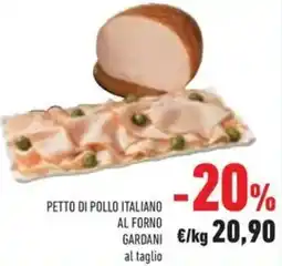 Conad Petto di pollo italiano al forno gardani offerta