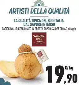 Conad Caciocavallo stagionato in grotta sapori & idee conad offerta