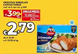 Bennet Crocchette surgelate Capitan Findus offerta