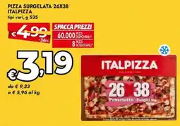 Bennet Pizza surgelata Italpizza offerta