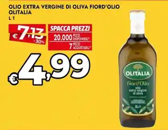 Bennet Olio extra vergine di oliva Fiord'Olio Olitalia offerta