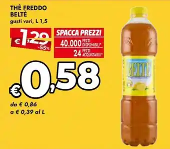 Bennet Thè freddo Beltè offerta