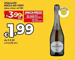 Bennet Spumante Rocca dei Forti offerta