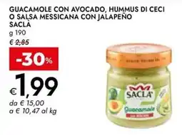 Bennet Guacamole Sacla offerta