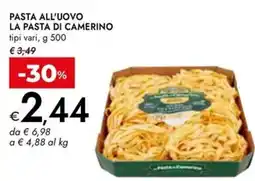 Bennet Pasta all'uovo La pasta di Camerino offerta