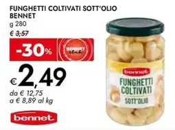Bennet Fungetti coltivati sott'olio Bennet offerta