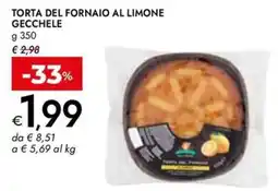Bennet TORTA DEL FORNAIO AL LIMONE GECCHELE offerta