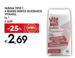Bennet Farina tipo 1 a basso indice glicemico Vitamill offerta