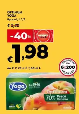 Bennet Optimum Yoga offerta