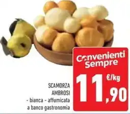 Conad Scamorza ambrosi offerta