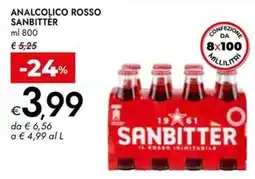 Bennet ANALCOLICO ROSSO SANBITTER offerta