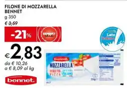 Bennet Filone di mozzarella Bennet offerta
