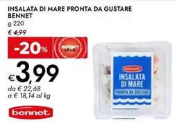 Bennet Insalata di mare pronta da gustare Bennet offerta