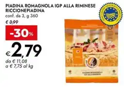 Bennet PIADINA ROMAGNOLA IGP ALLA RIMINESE offerta