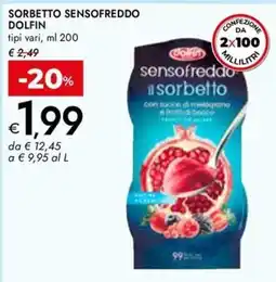 Bennet Sorbetto sensofreddo Dolfin offerta