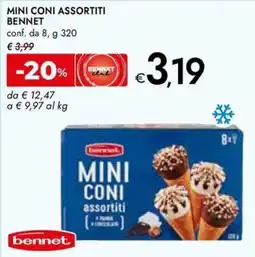 Bennet MINI CONI ASSORTITI BENNET offerta