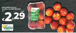 Bennet Nettarine Gialle Filiera Valore Bennet offerta