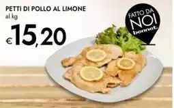Bennet PETTI DI POLLO AL LIMONE offerta