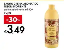 Bennet BAGNO CREMA AROMATICO TESORI D'ORIENTE offerta