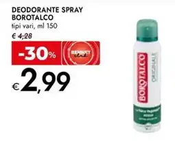 Bennet DEODORANTE SPRAY BOROTALCO offerta