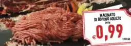 Supermercati Agorà Macinato di bovino adulto offerta