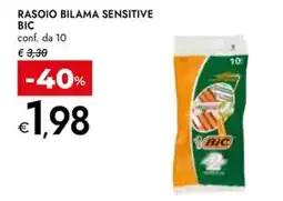 Bennet Rasoio Bilama Sensitive BIC offerta
