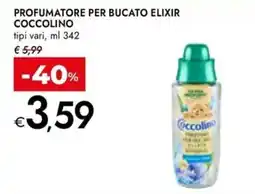 Bennet Profumatore per bucato Elixir Coccolino offerta