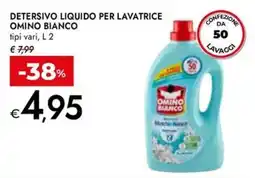 Bennet Detersivo liquido per lavatrice Omino Bianco offerta