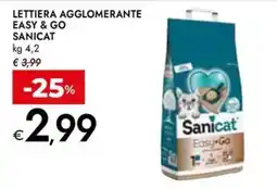 Bennet Lettiera agglomerante Easy & Go Sanicat offerta