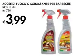 Bennet Accendi fuoco o sgrassante per barbecue Rhutten offerta