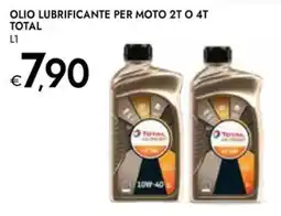 Bennet OLIO LUBRIFICANTE PER MOTO 2T O 4T TOTAL offerta