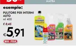 Bennet Pulitore per interni auto MAFRA offerta