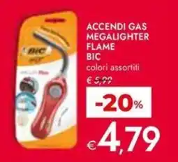 Bennet Megalighter Flame BIC offerta