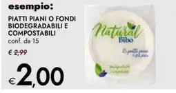 Bennet Natural Bibo piatti piani o fondi offerta