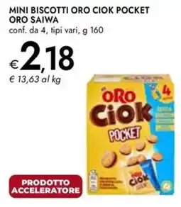Bennet MINI BISCOTTI ORO CIOK POCKET offerta