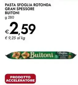 Bennet Pasta Sfoglia Rotonda Gran Spessore Buitoni offerta