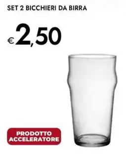 Bennet Bicchieri da birra offerta