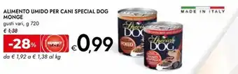 Bennet Alimento umido per cani Special Dog Monge offerta