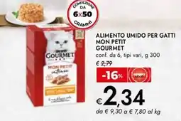 Bennet Alimento umido per gatti mon petit gourmet offerta