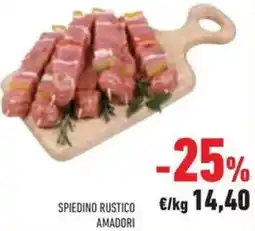 Conad Spiedino rustico amadori offerta