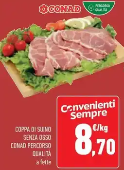 Conad Coppa di suino senza osso conad percorso qualità offerta
