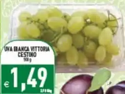 Supermercati Agorà Uwa bianca vittoria cestino offerta