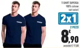 Conad T-shirt superga offerta