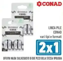 Conad Linea pile conad offerta