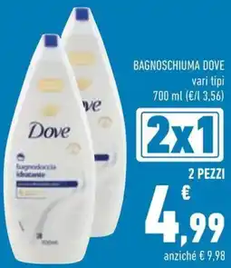 Conad Bagnoschiuma dove offerta