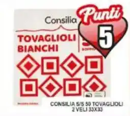 Pewex Consilia s/s 50 tovaglioli offerta