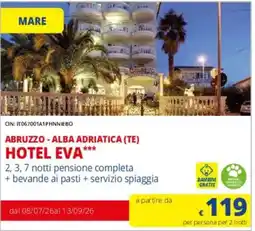 Galassia Abruzzo - alba adriatica (te) hotel eva offerta