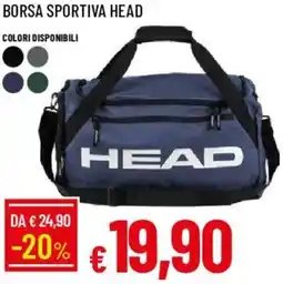 Galassia Borsa sportiva head offerta