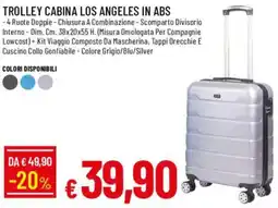 Galassia Trolley cabina los angeles in abs offerta
