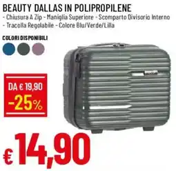 Galassia Beauty dallas in polipropilene offerta